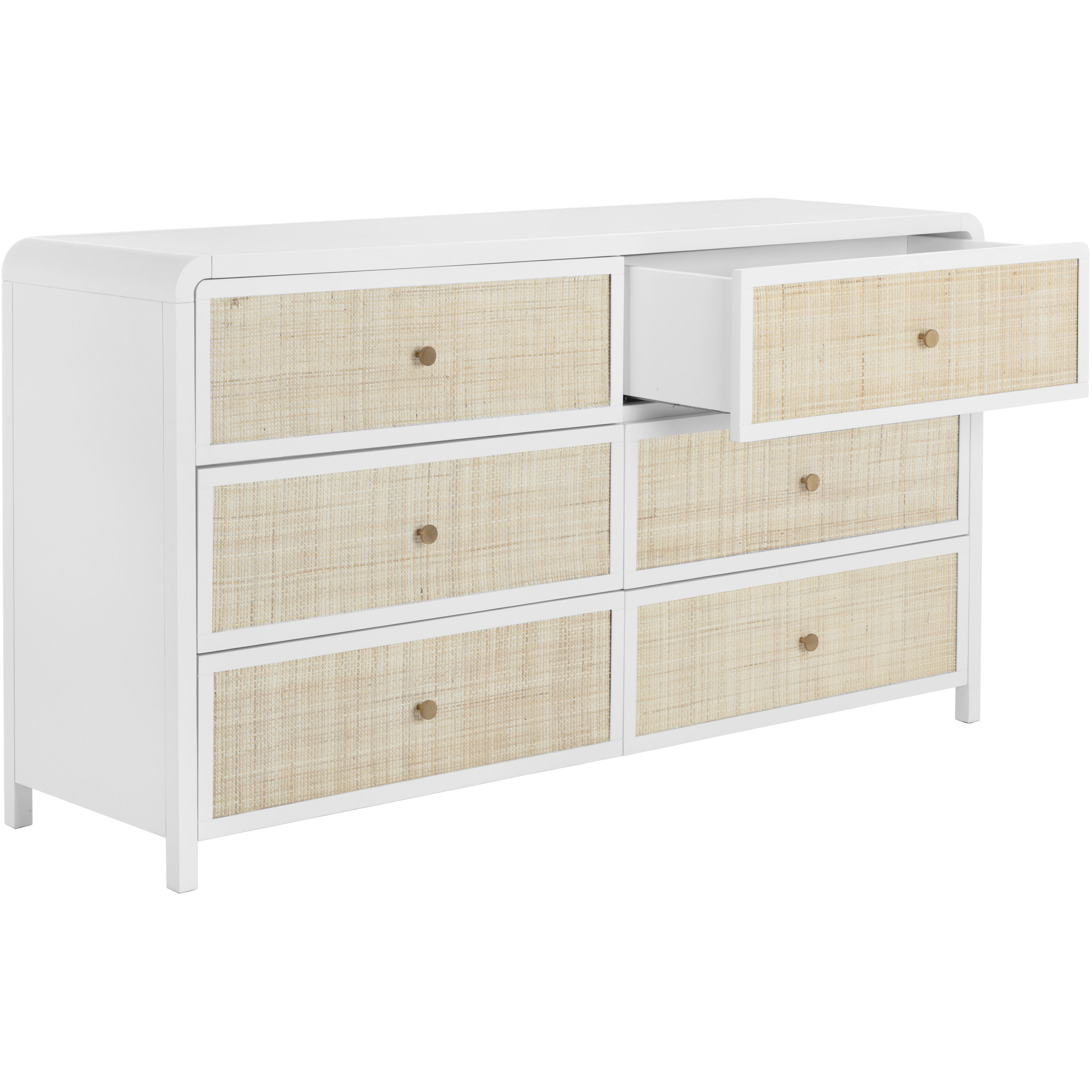 Tierra Natural / Antique White / Antique White Dresser, Small